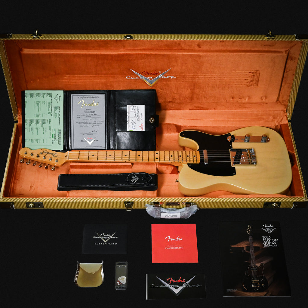Fender Custom Shop Limited Edition '52 Telecaster NOS- Faded Nocaster Blonde 2026 (R150227)