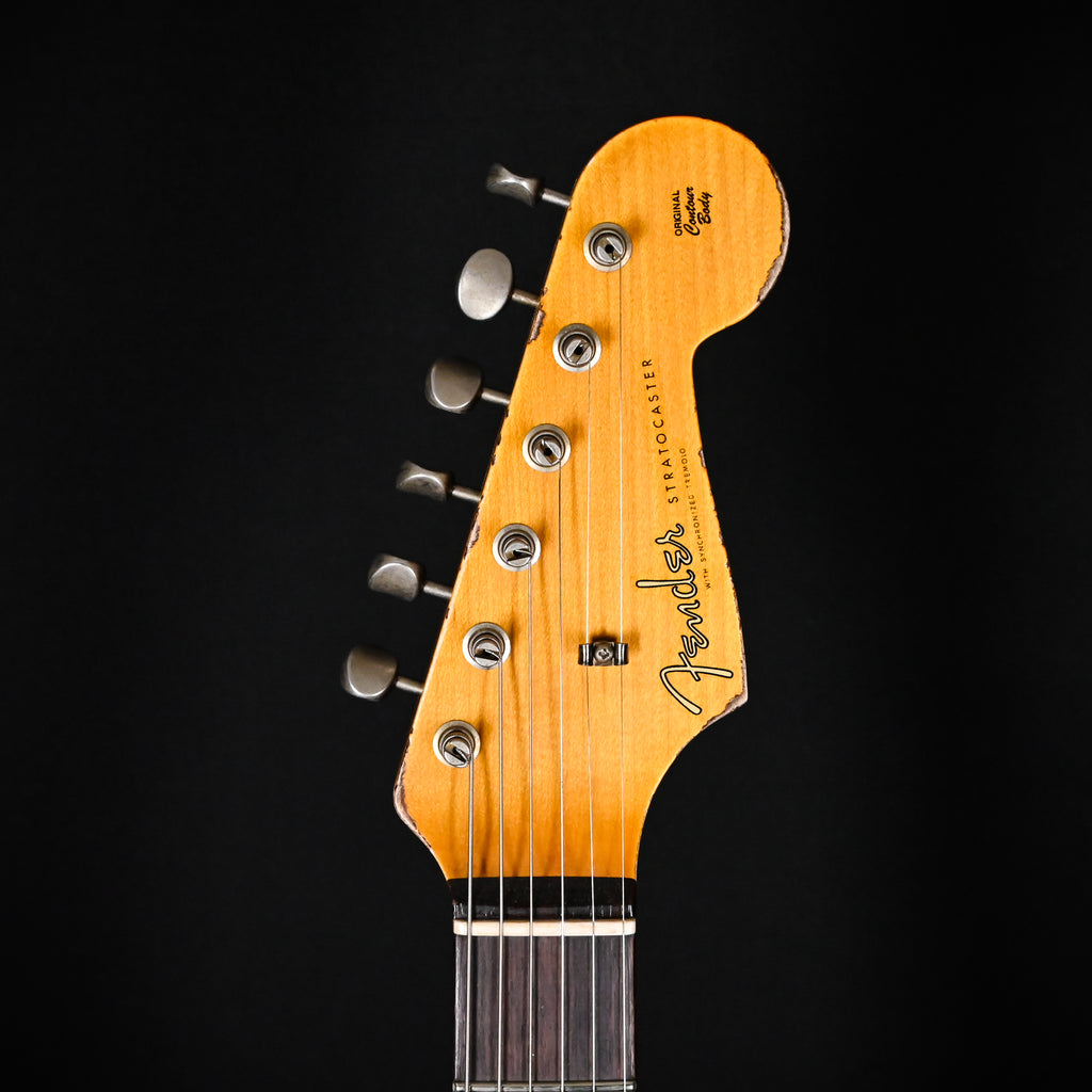 Fender Custom Shop Limited Edition '59 Stratocaster Super Heavy Relic- Aged Dirty Shell Pink/ Chocolate 3 Tone Sunburst 2025 (CZ585212)