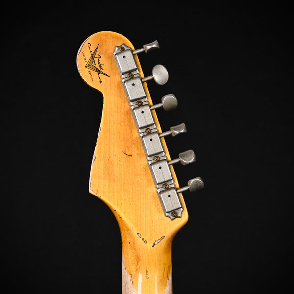 Fender Custom Shop Limited Edition '59 Stratocaster Super Heavy Relic- Aged Dirty Shell Pink/ Chocolate 3 Tone Sunburst 2025 (CZ585212)