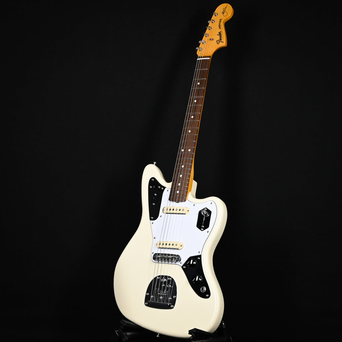 Fender Johnny Marr Jaguar Electric Guitar- Olympic White 2026 (V2664853)