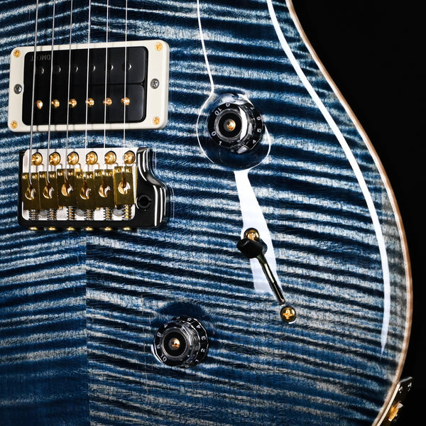 PRS Custom 24 w/ 10-Top & DMO Pickups- Faded Whale Blue 2025 (0400011)