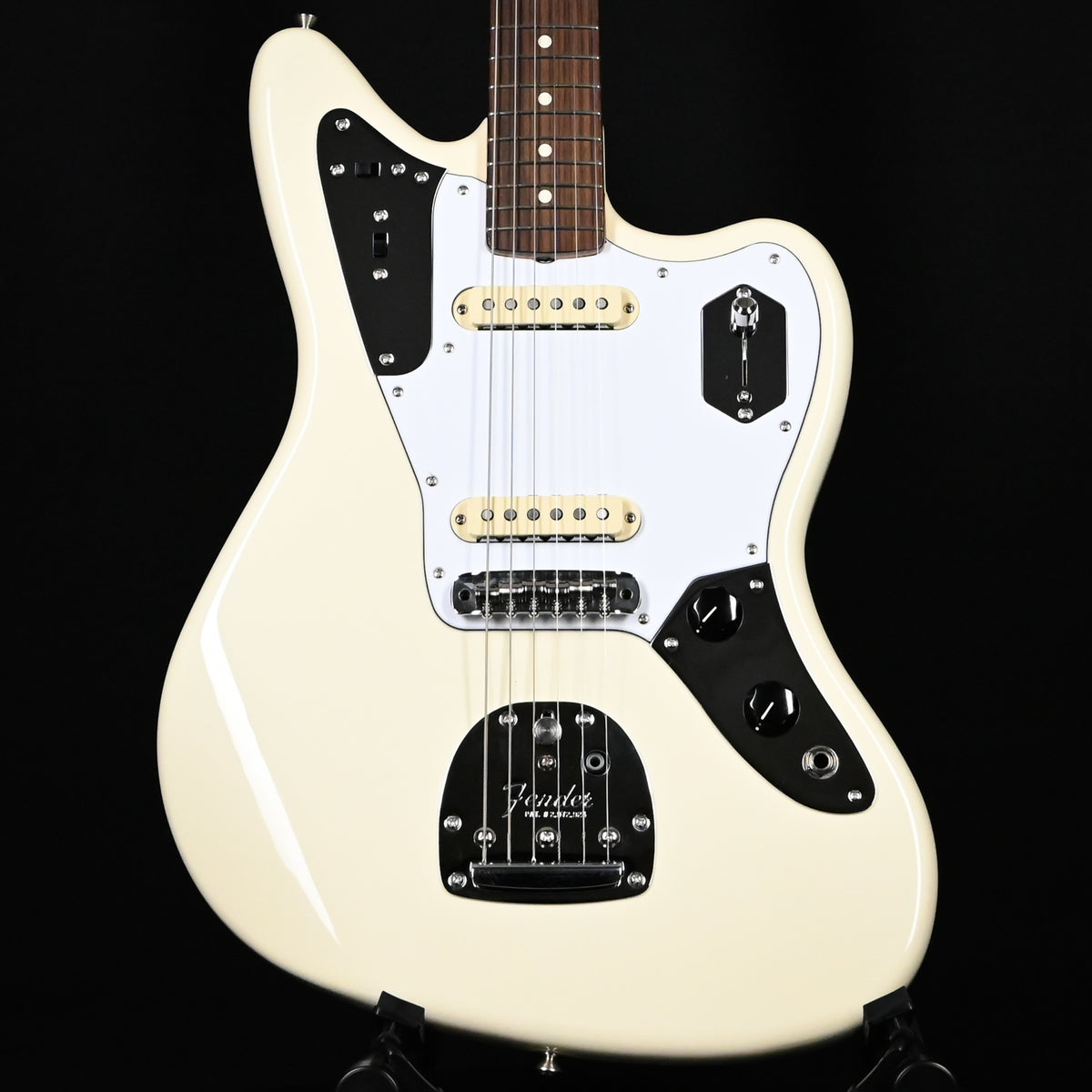 Fender Johnny Marr Jaguar Electric Guitar- Olympic White 2026 (V2664853)