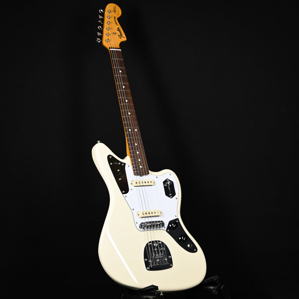 Fender Johnny Marr Jaguar Electric Guitar- Olympic White 2026 (V2664853)