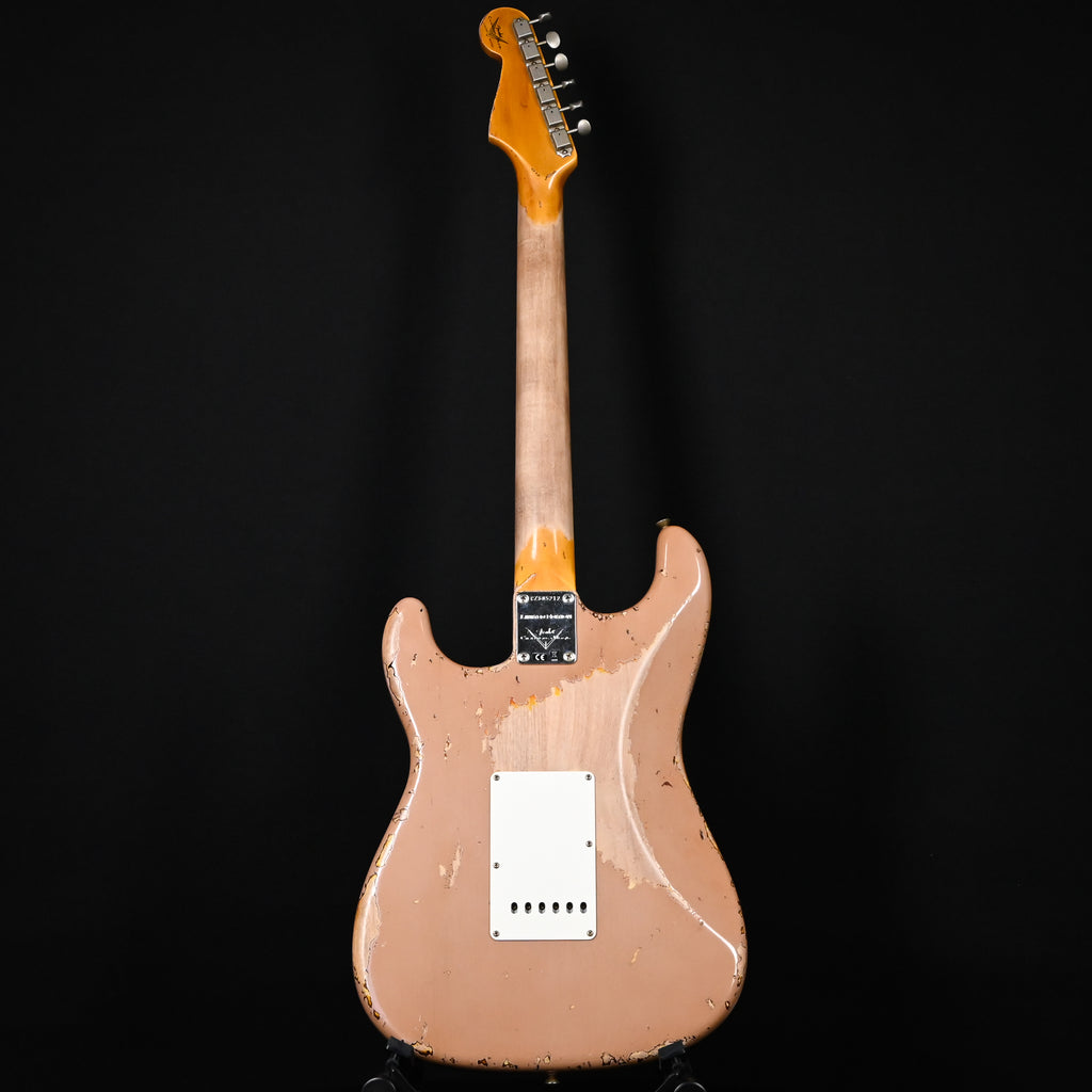 Fender Custom Shop Limited Edition '59 Stratocaster Super Heavy Relic- Aged Dirty Shell Pink/ Chocolate 3 Tone Sunburst 2025 (CZ585212)