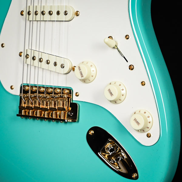 Fender Custom Shop Limited Edition 70th Anniversary Stratocaster w/ Gold Hardware NOS- Sea Foam Green 2024 (LXX0117)