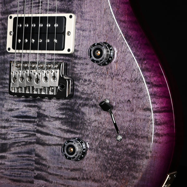 PRS S2 Custom 24 Electric Guitar- Faded Gray Black Purple Burst 2025 (2083327)