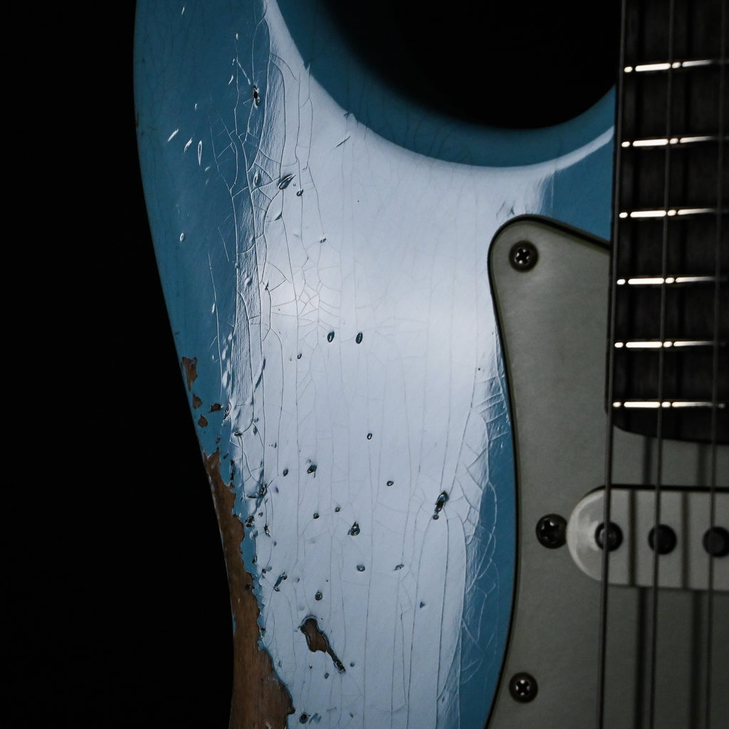 Fender Custom Shop '62 Stratocaster HSS w/ Alder Body, Relic- Daphne Blue 2026 (R151556)