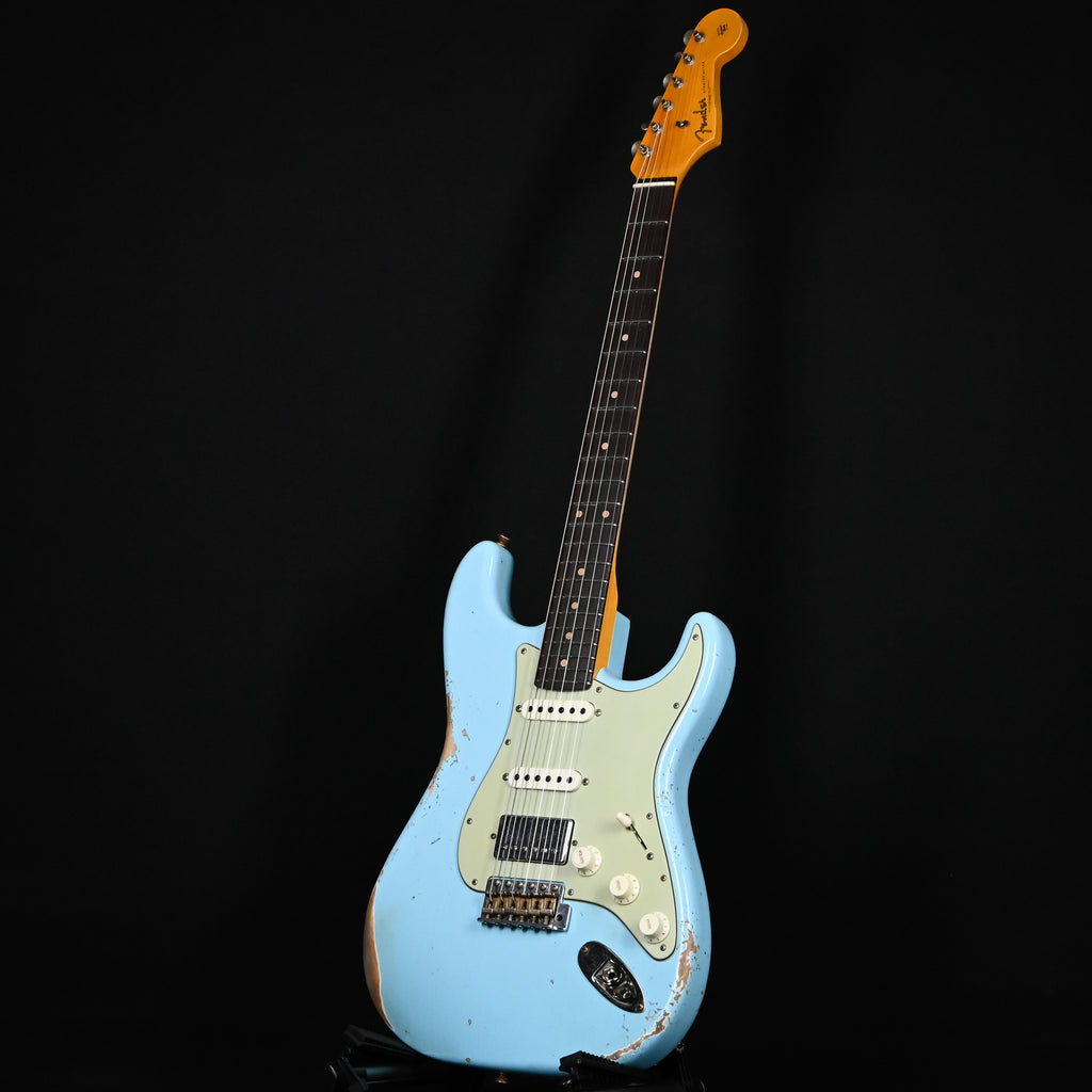 Fender Custom Shop '62 Stratocaster HSS w/ Alder Body, Relic- Daphne Blue 2026 (R151556)