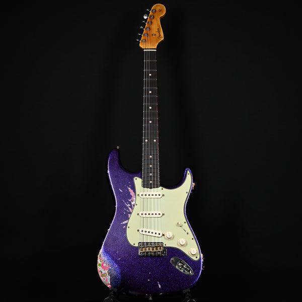 Fender Custom Shop 1962 Stratocaster w/ Josefina Handwound Pickups Heavy Relic- Purple Sparkle/ Pink Paisley 2024 (R141778)