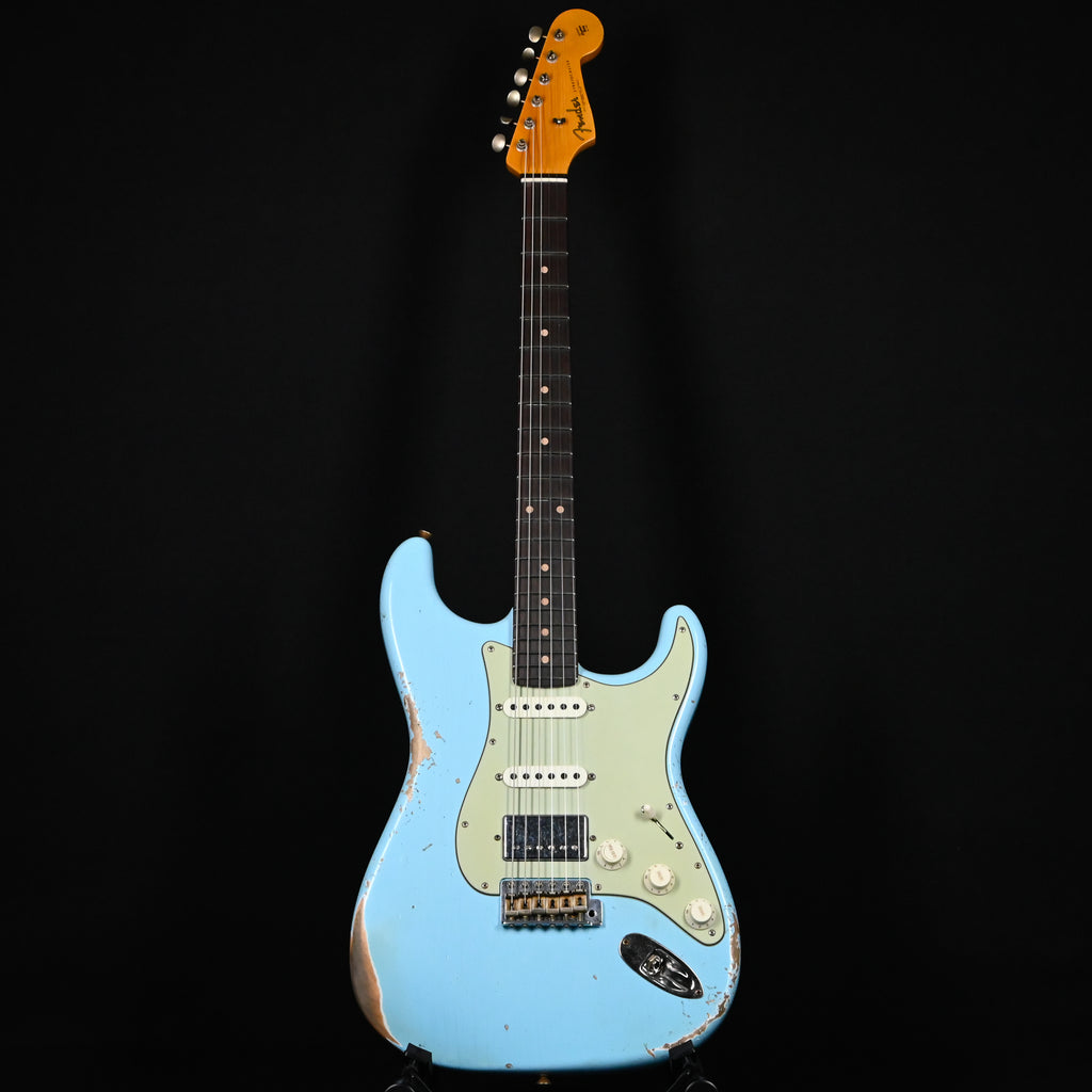 Fender Custom Shop '62 Stratocaster HSS w/ Alder Body, Relic- Daphne Blue 2026 (R151556)