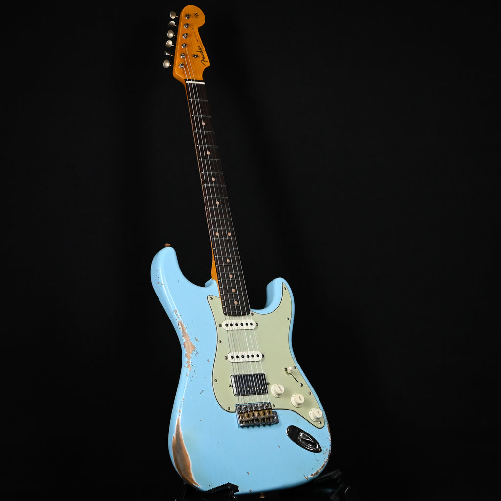 Fender Custom Shop '62 Stratocaster HSS w/ Alder Body, Relic- Daphne Blue 2026 (R151556)