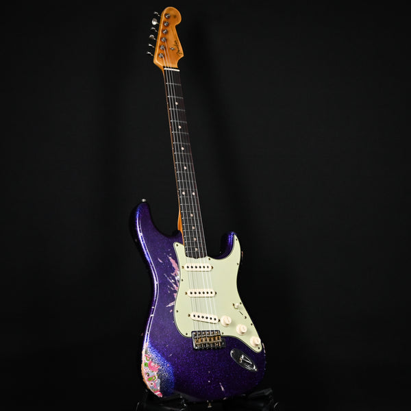 Fender Custom Shop 1962 Stratocaster w/ Josefina Handwound Pickups Heavy Relic- Purple Sparkle/ Pink Paisley 2024 (R141778)