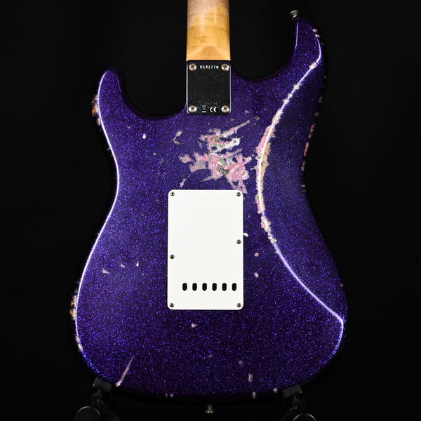 Fender Custom Shop 1962 Stratocaster w/ Josefina Handwound Pickups Heavy Relic- Purple Sparkle/ Pink Paisley 2024 (R141778)