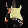 Fender Custom Shop Masterbuilt Kyle McMillin 1963 Stratocaster Brazilian Rosewood Super Heavy Relic- Super Faded Aged Black / 3 Color Sunburst 2024