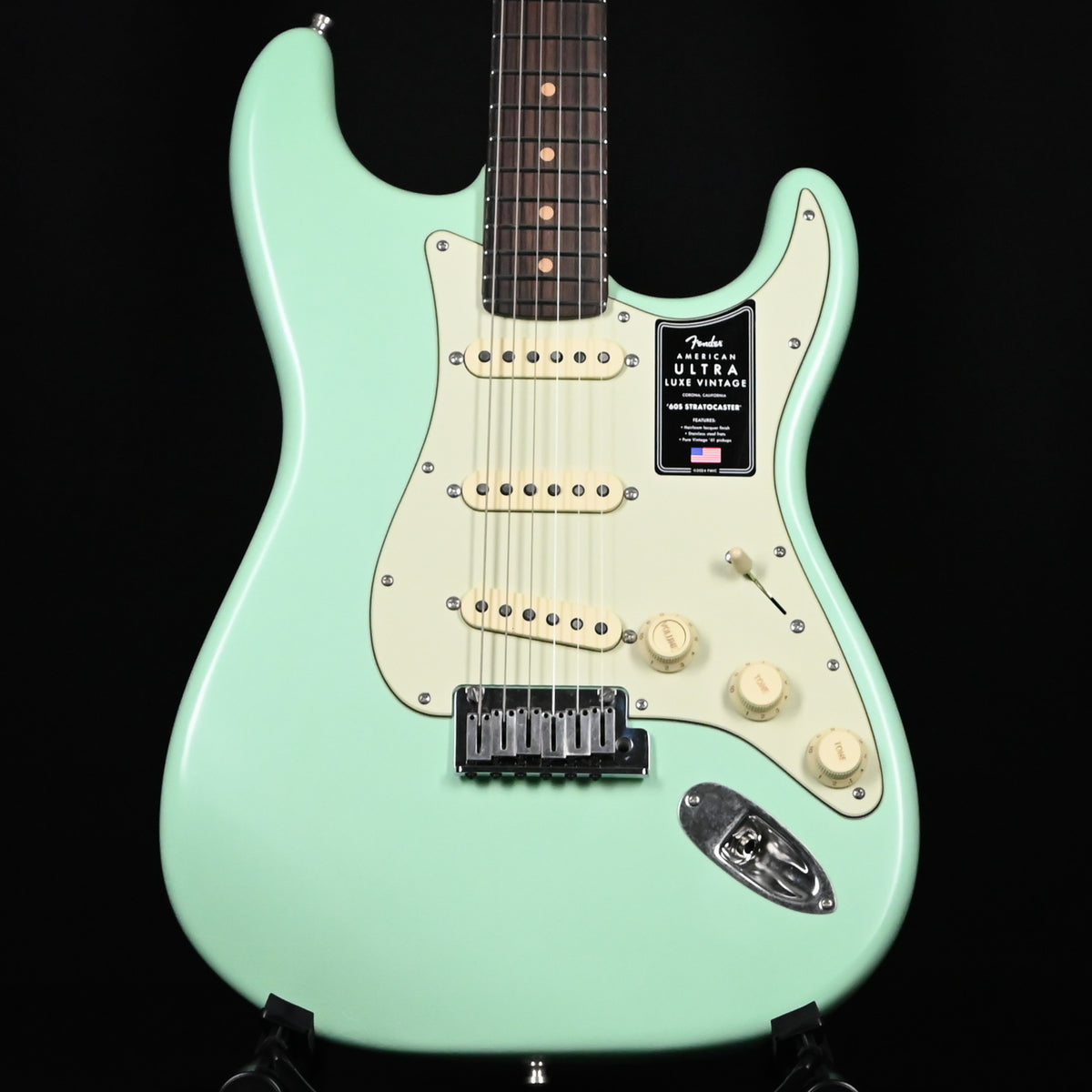 Fender American Ultra Luxe Vintage '60s Stratocaster- Surf Green 2026 (US26005028)
