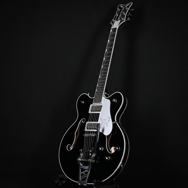Gretsch G6636TSL Players Edition Silver Falcon Center Block Double-Cut With String-Thru Bigsby- Black (JT24072394)