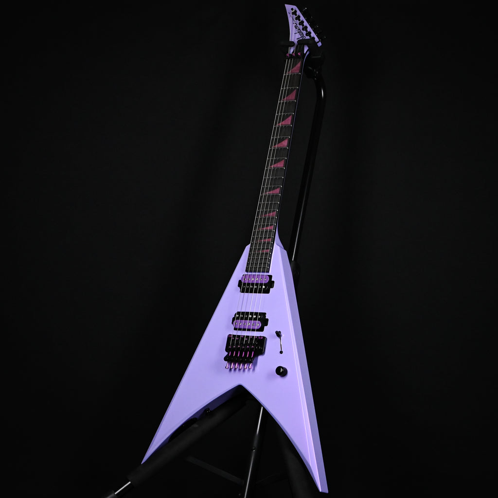 Jackson Custom Shop USA Special Edition King V w/ Floyd Rose- Lavender Ice 2026 (J11508)