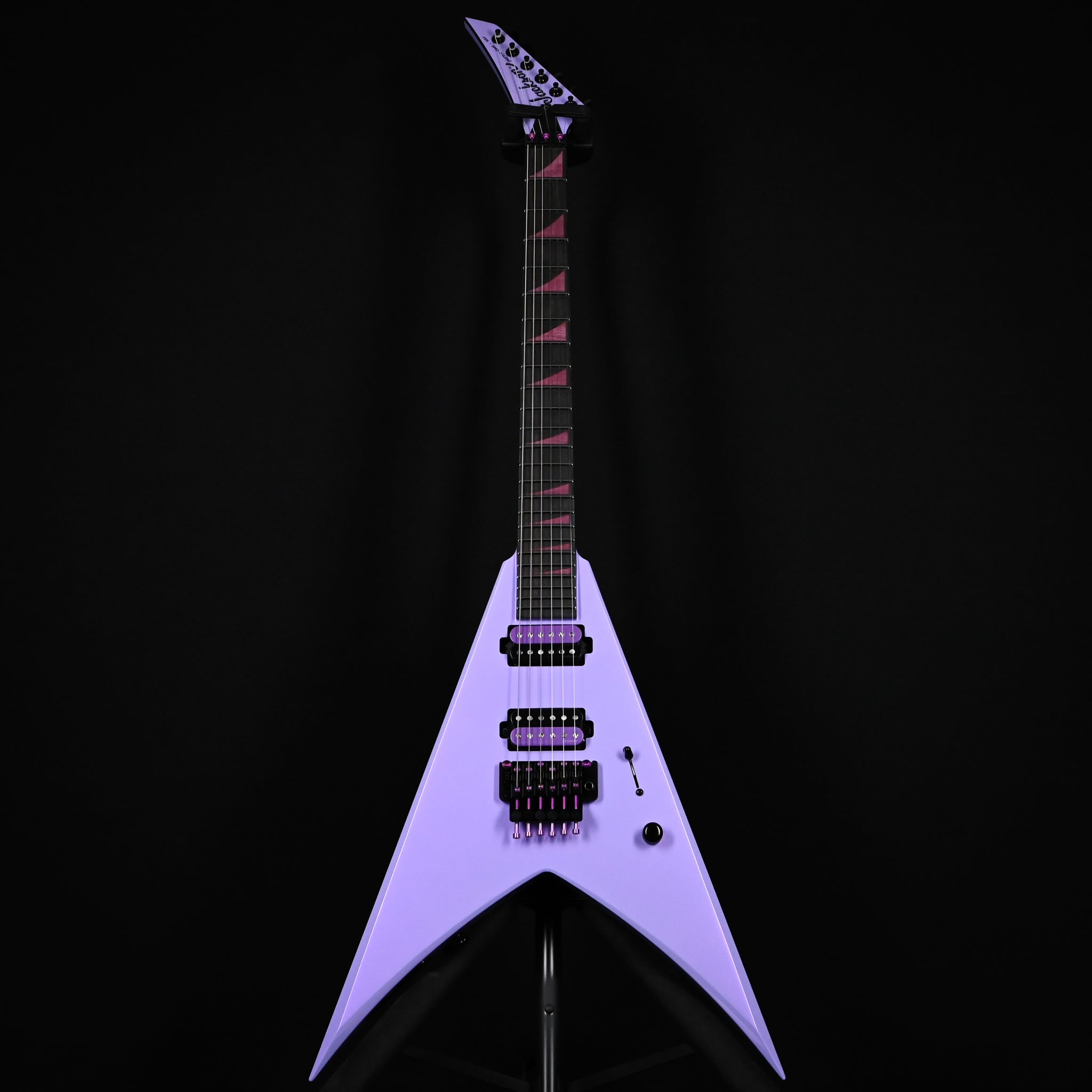 Jackson Custom Shop USA Special Edition King V w/ Floyd Rose- Lavender Ice 2026 (J11508)