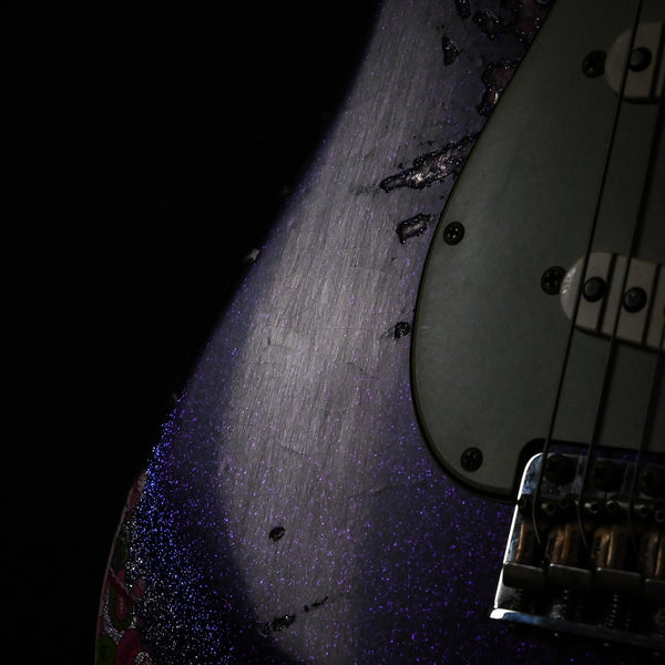 Fender Custom Shop 1962 Stratocaster w/ Josefina Handwound Pickups Heavy Relic- Purple Sparkle/ Pink Paisley 2024 (R141778)