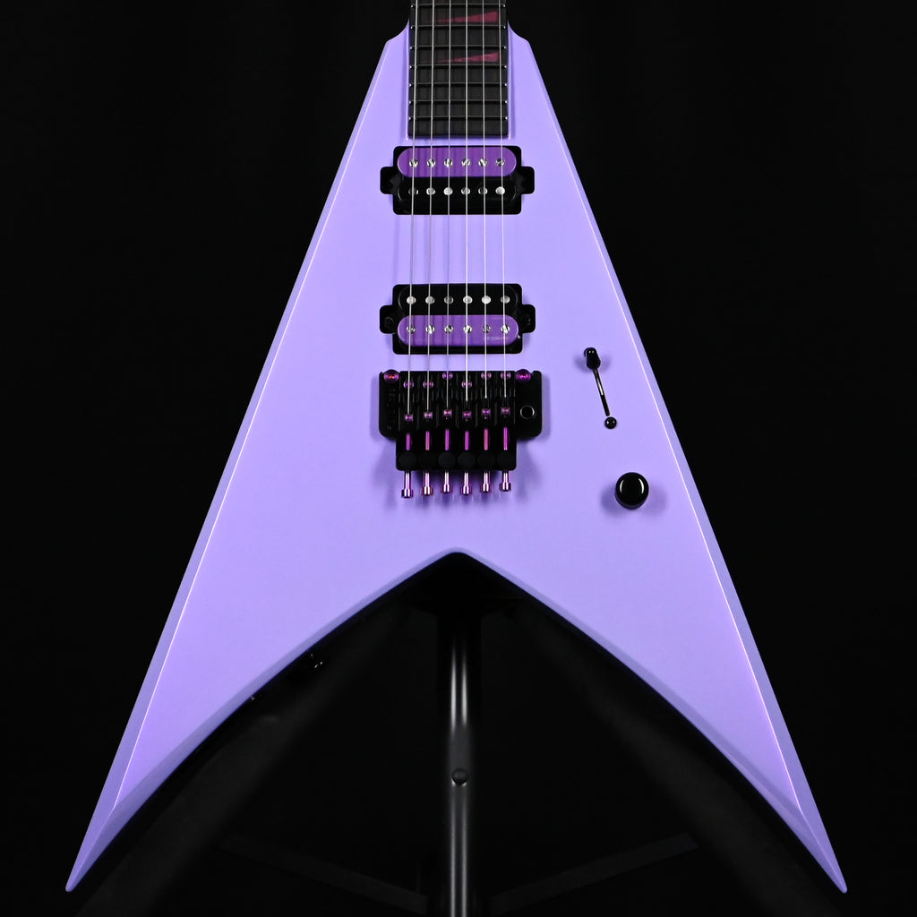 Jackson Custom Shop USA Special Edition King V w/ Floyd Rose- Lavender Ice 2026 (J11508)