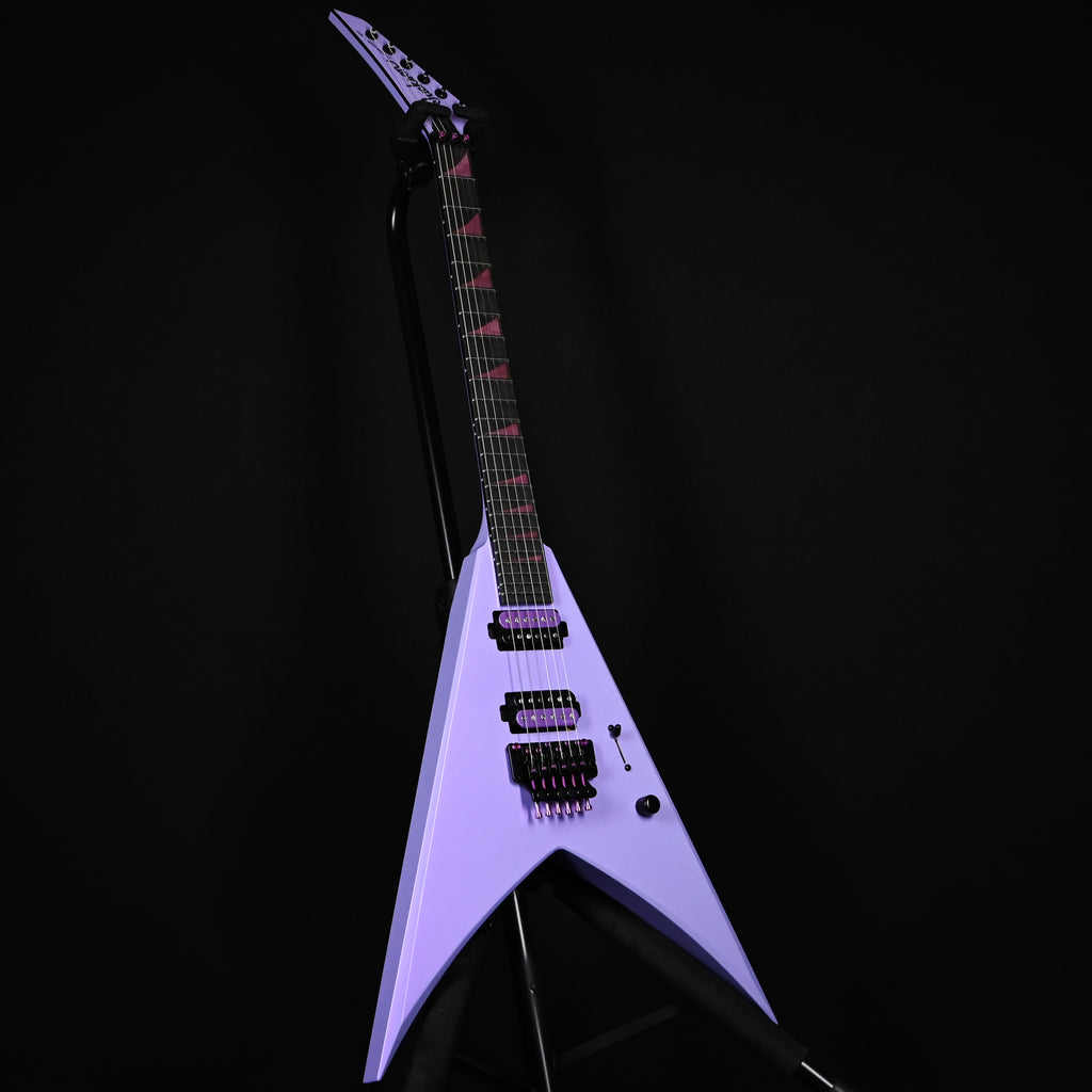 Jackson Custom Shop USA Special Edition King V w/ Floyd Rose- Lavender Ice 2026 (J11508)