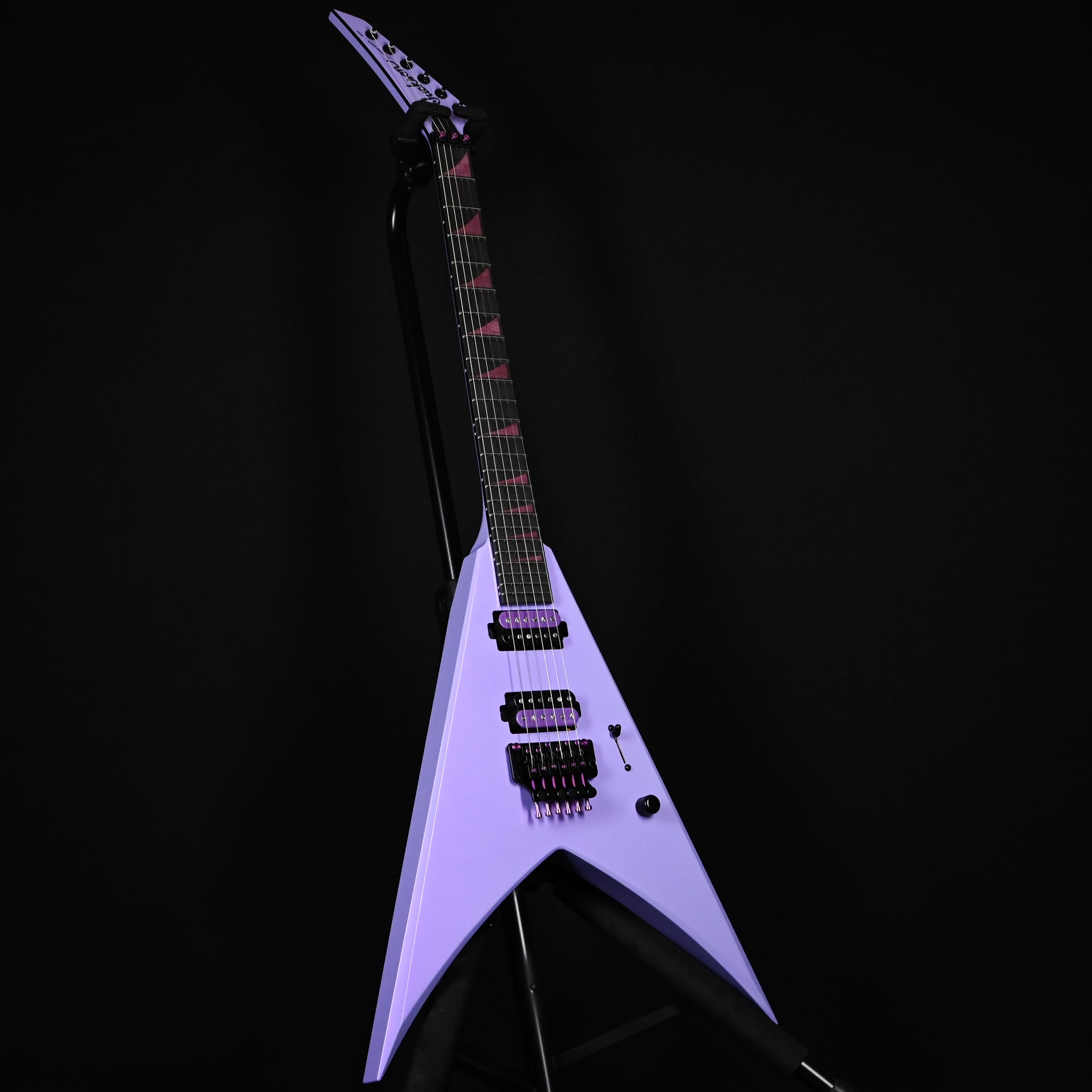 Jackson Custom Shop USA Special Edition King V w/ Floyd Rose- Lavender Ice 2026 (J11508)
