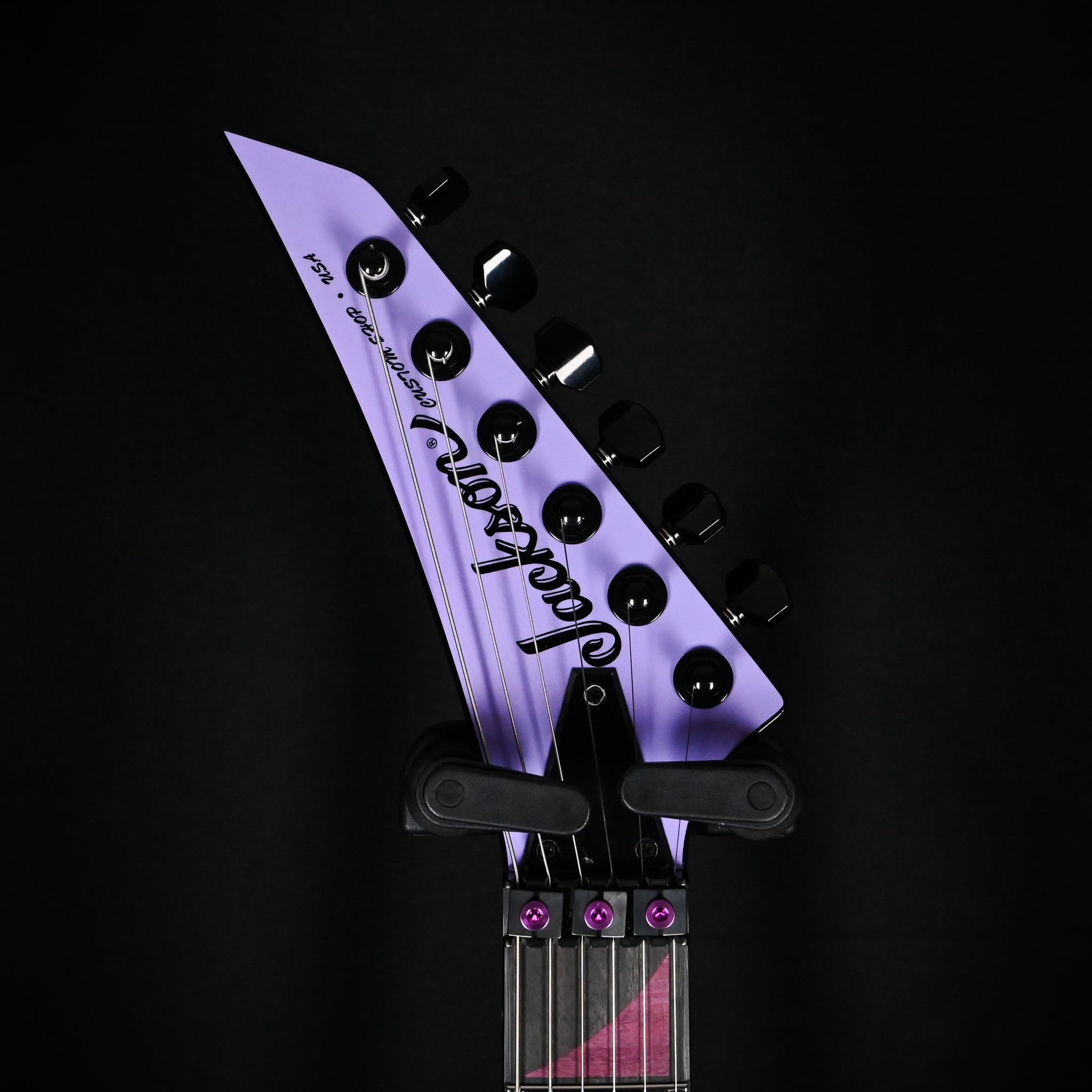 Jackson Custom Shop USA Special Edition King V w/ Floyd Rose- Lavender Ice 2026 (J11508)