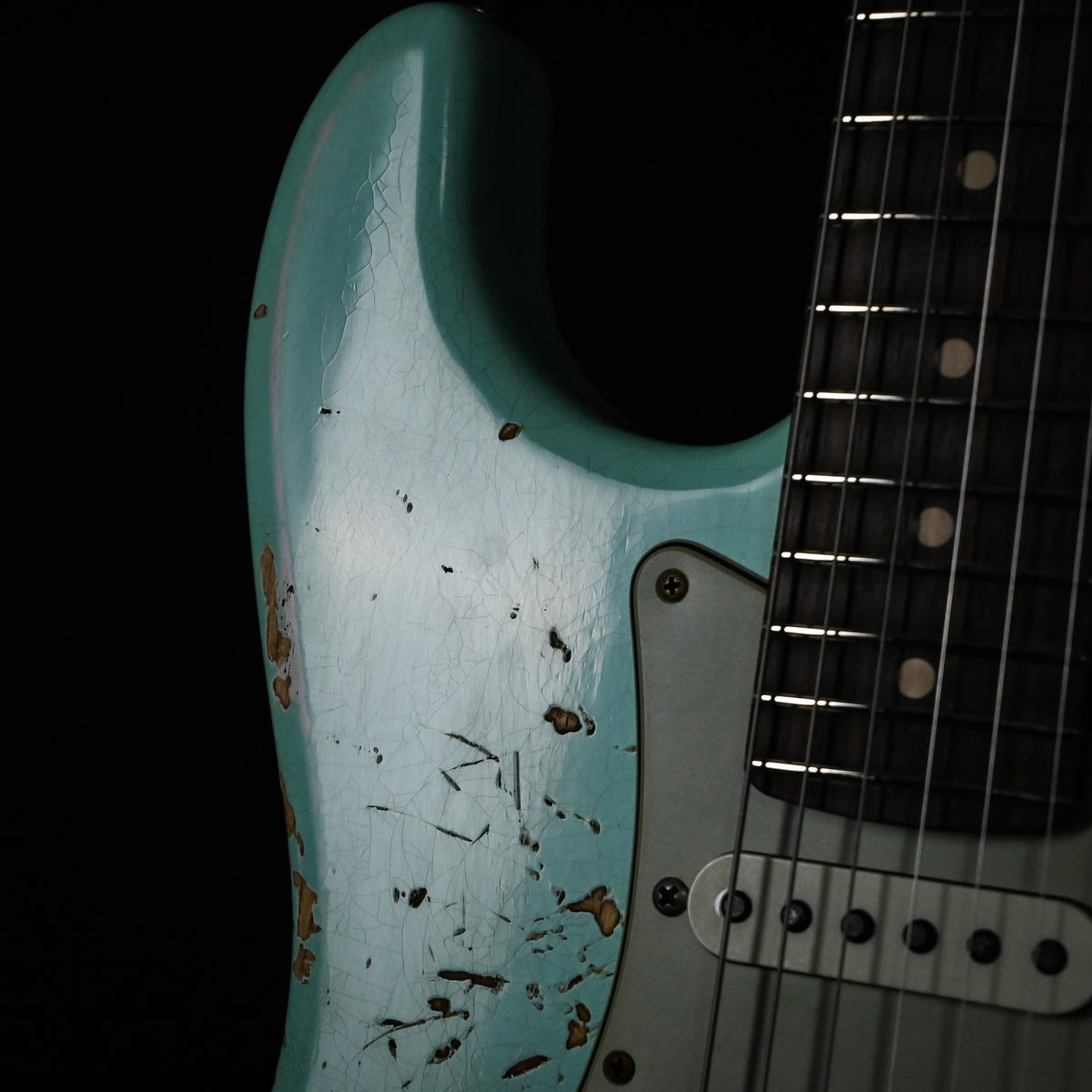 Fender Custom Shop '62 Stratocaster HSS w/ Ash Body, Heavy Relic- Surf Green 2026 (R150850)