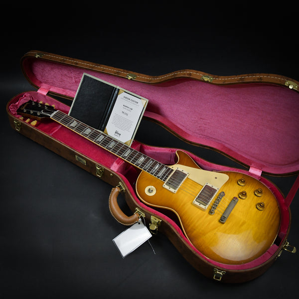 Gibson Custom 1959 Les Paul Standard Reissue Murphy Lab Heavy Aged Golden Poppy Burst 2024 (941006)