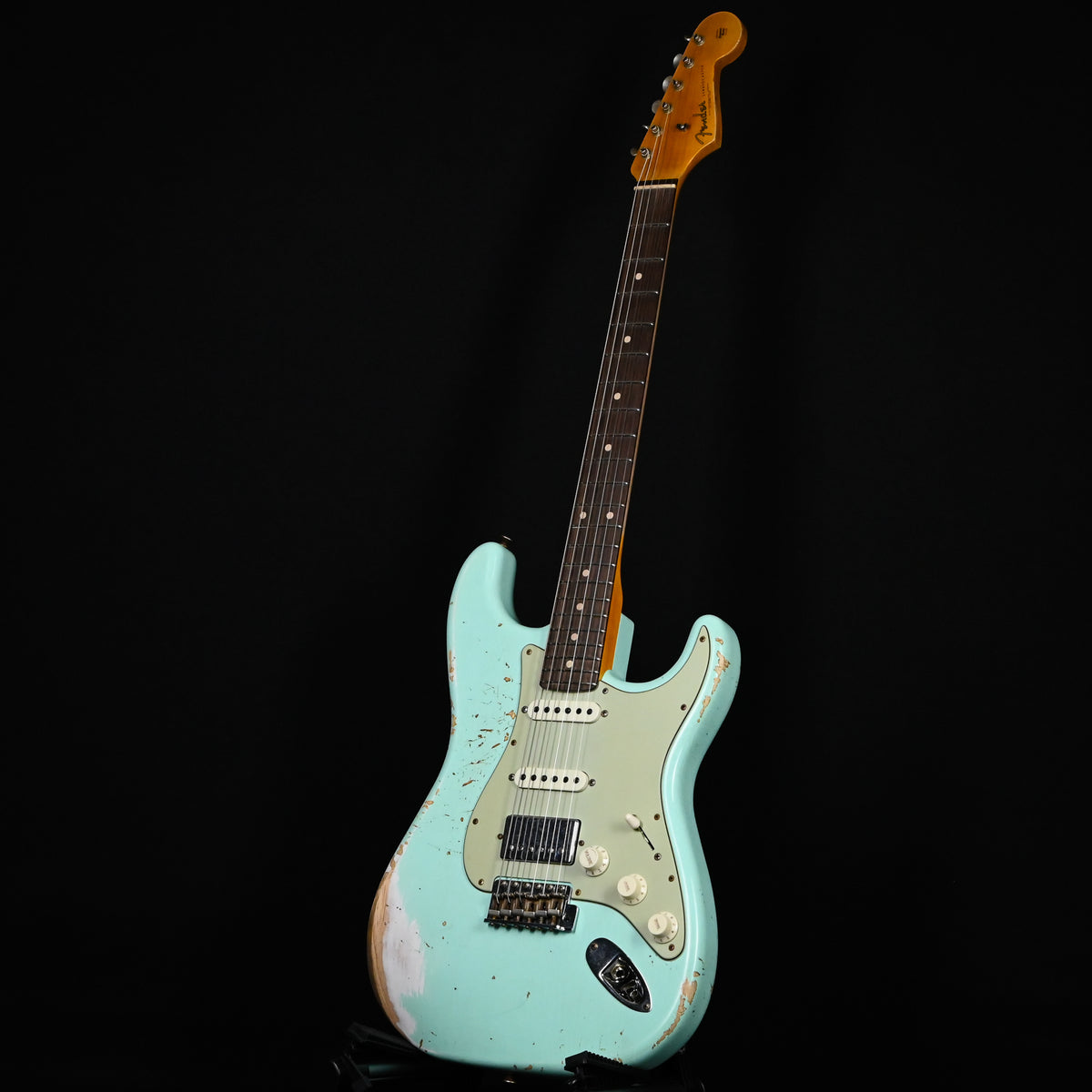 Fender Custom Shop '62 Stratocaster HSS w/ Ash Body, Heavy Relic- Surf Green 2026 (R150850)
