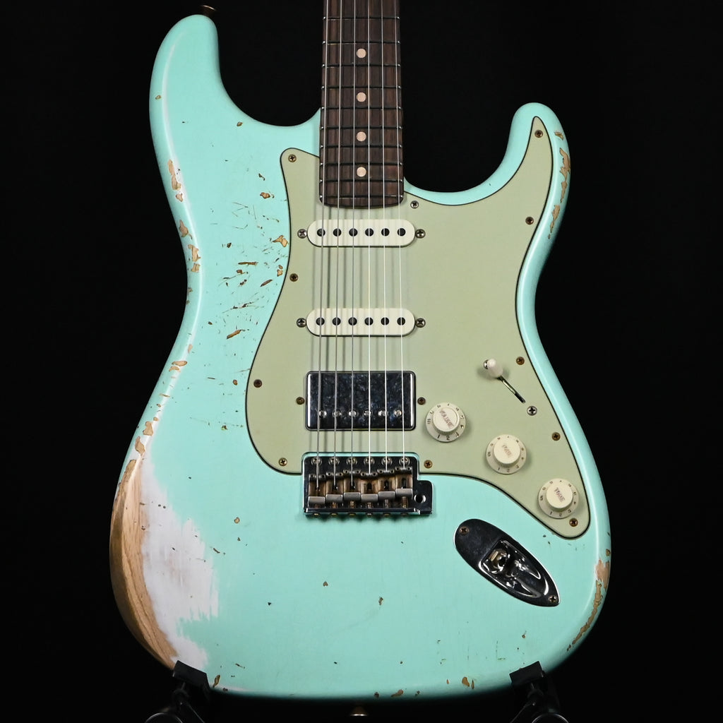 Fender Custom Shop '62 Stratocaster HSS w/ Ash Body, Heavy Relic- Surf Green 2026 (R150850)