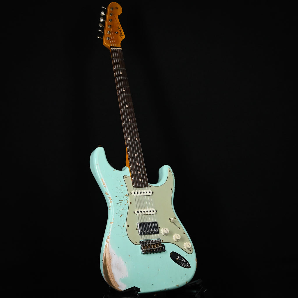 Fender Custom Shop '62 Stratocaster HSS w/ Ash Body, Heavy Relic- Surf Green 2026 (R150850)