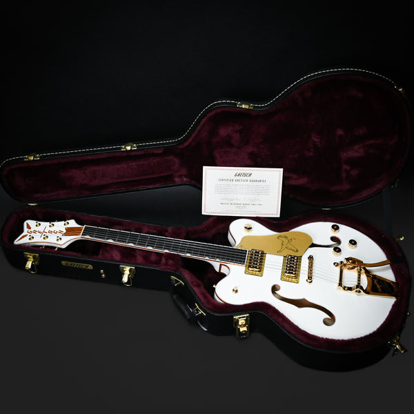 Gretsch G6636T Players Edition Falcon Center Block Double-Cut with String-Thru Bigsby- White (JT24103566)