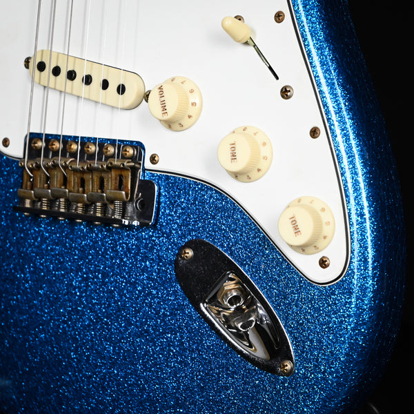 Fender Custom Shop Limited Edition '65 Stratocaster Journeyman- Aged Blue Sparkle 2024 (CZ580009)