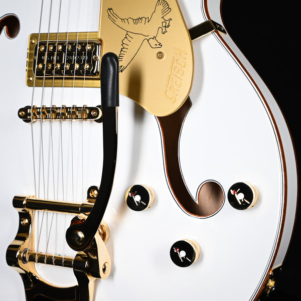 Gretsch G6636T Players Edition Falcon Center Block Double-Cut with String-Thru Bigsby- White (JT24103566)