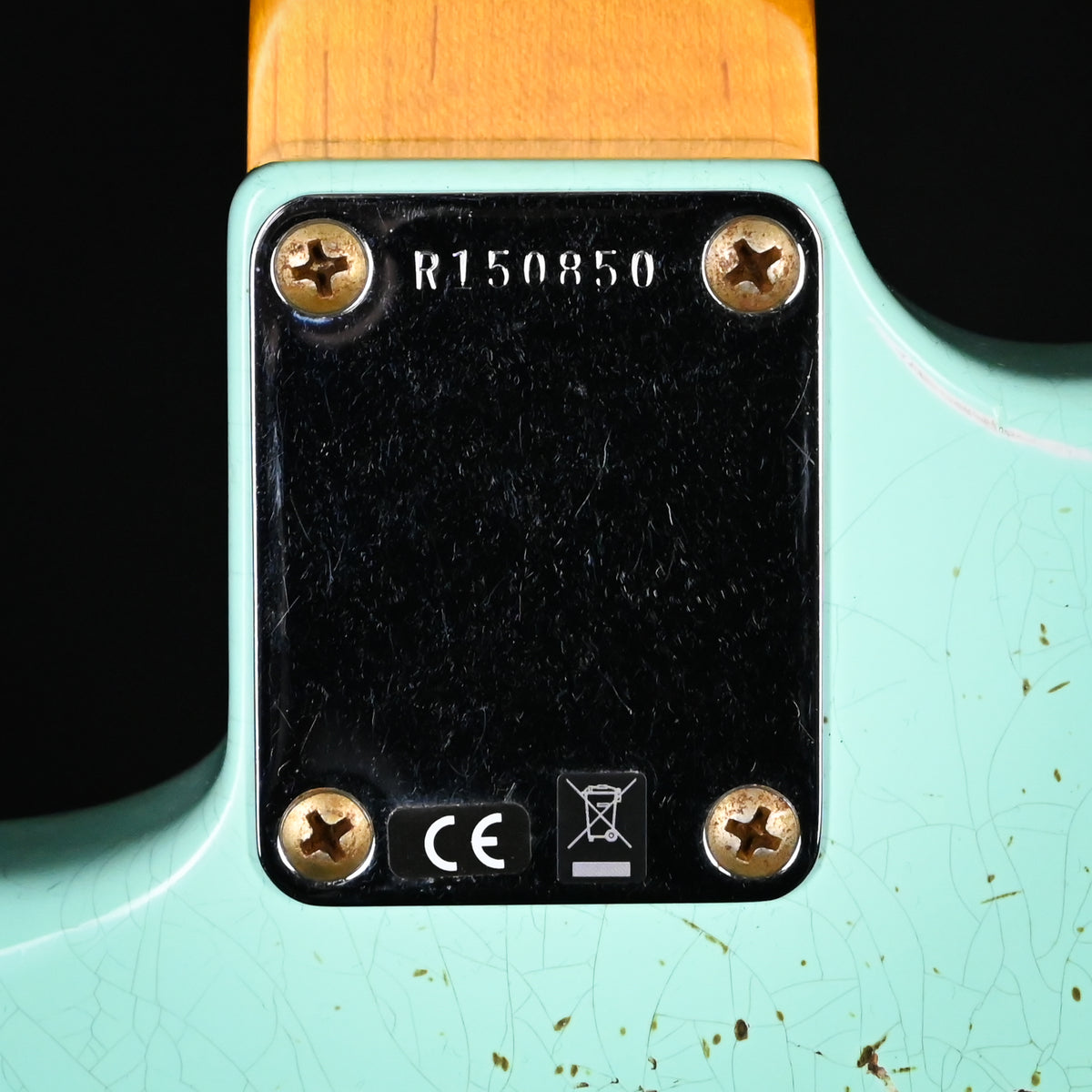 Fender Custom Shop '62 Stratocaster HSS w/ Ash Body, Heavy Relic- Surf Green 2026 (R150850)