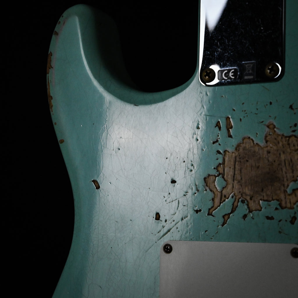 Fender Custom Shop '62 Stratocaster HSS w/ Ash Body, Heavy Relic- Surf Green 2026 (R150850)