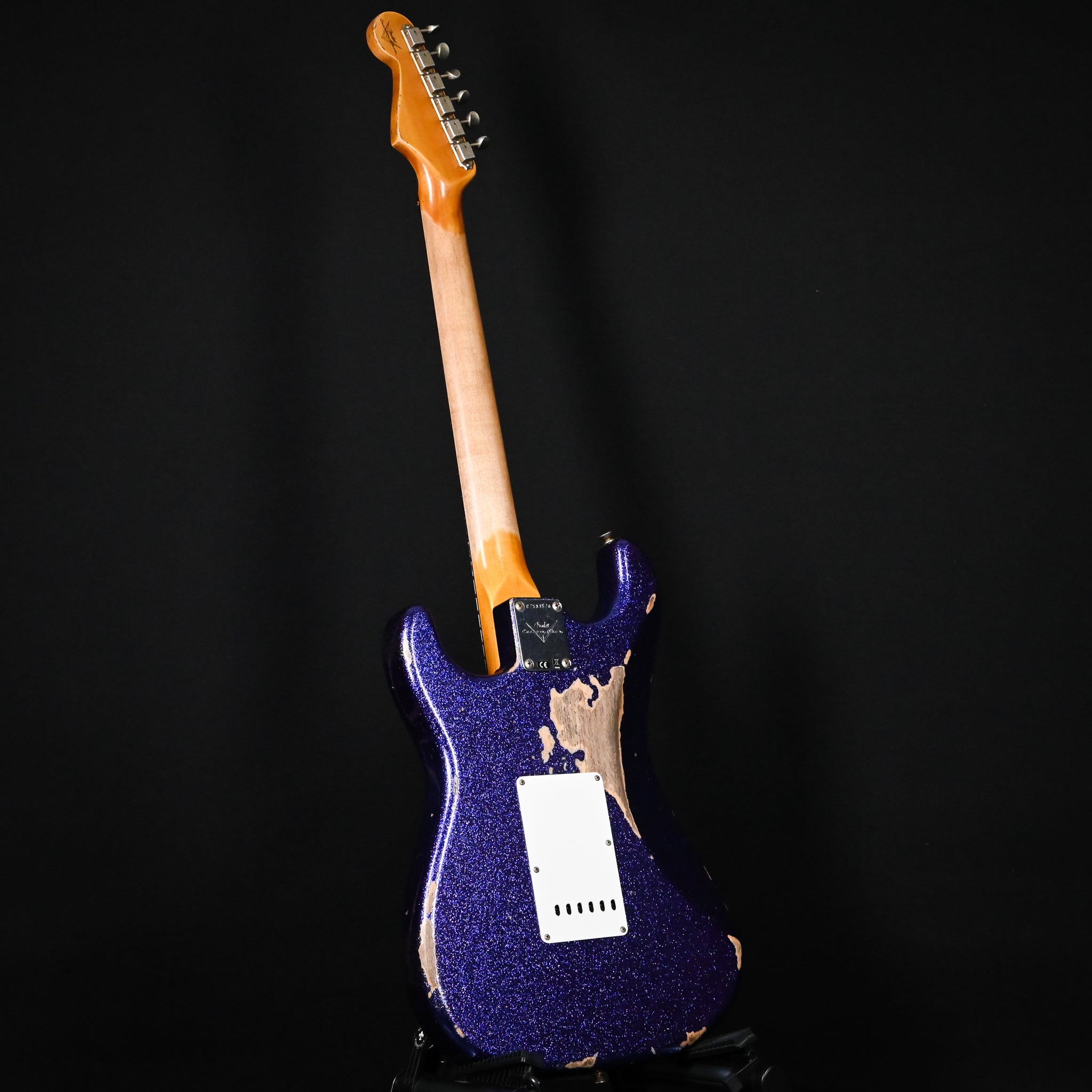 Fender Custom Shop '62 Stratocaster Heavy Relic- Aged Purple Sparkle 2025 (CZ584570)