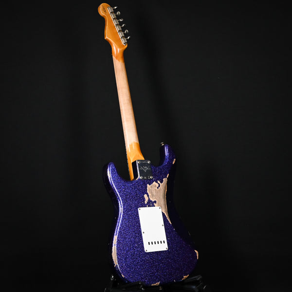 Fender Custom Shop '62 Stratocaster Heavy Relic- Aged Purple Sparkle 2025 (CZ584570)