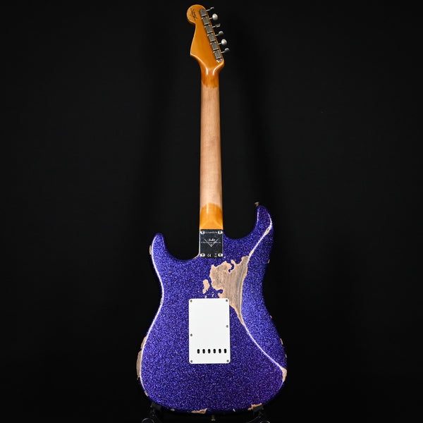 Fender Custom Shop '62 Stratocaster Heavy Relic- Aged Purple Sparkle 2025 (CZ584570)
