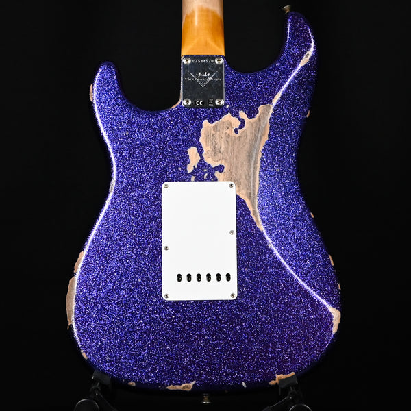 Fender Custom Shop '62 Stratocaster Heavy Relic- Aged Purple Sparkle 2025 (CZ584570)