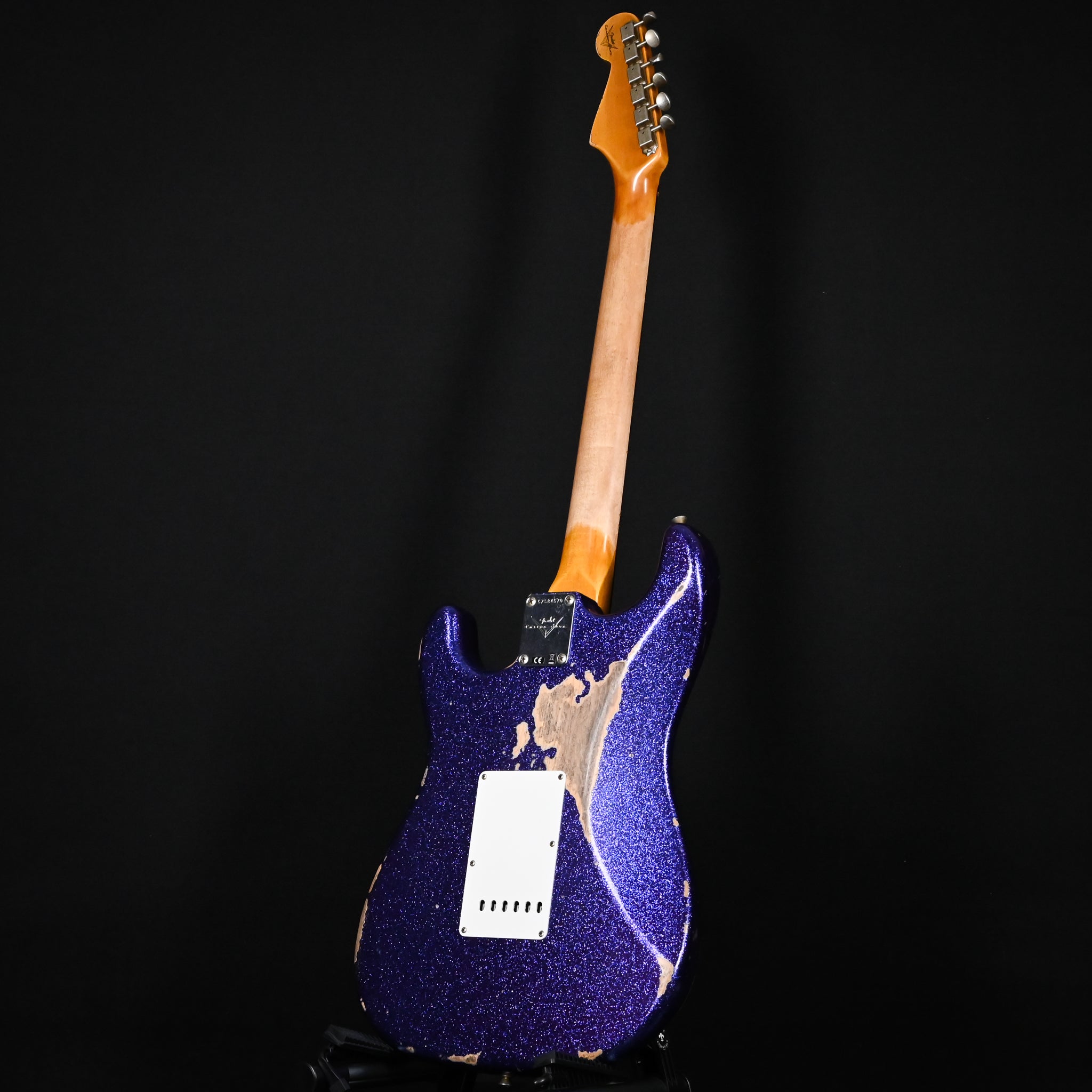 Fender Custom Shop '62 Stratocaster Heavy Relic- Aged Purple Sparkle 2025 (CZ584570)