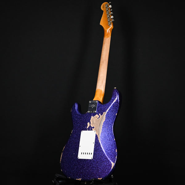 Fender Custom Shop '62 Stratocaster Heavy Relic- Aged Purple Sparkle 2025 (CZ584570)