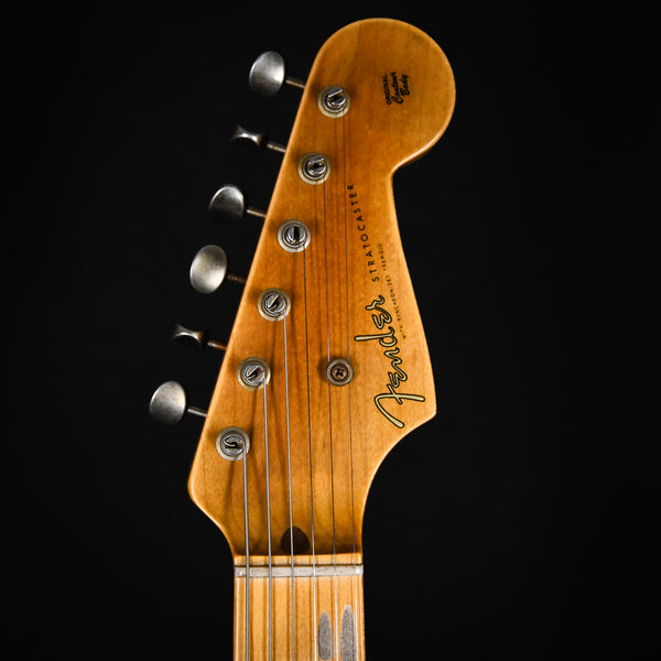 Fender Custom Shop '56 Stratocaster Journeyman Relic Electric Guitar Aged Sherwood Metallic 2024 (CZ574476)