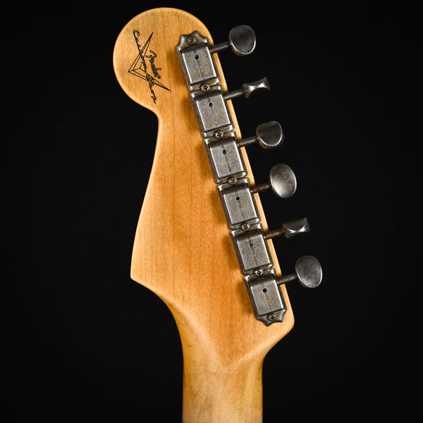 Fender Custom Shop '56 Stratocaster Journeyman Relic Electric Guitar Aged Sherwood Metallic 2024 (CZ574476)