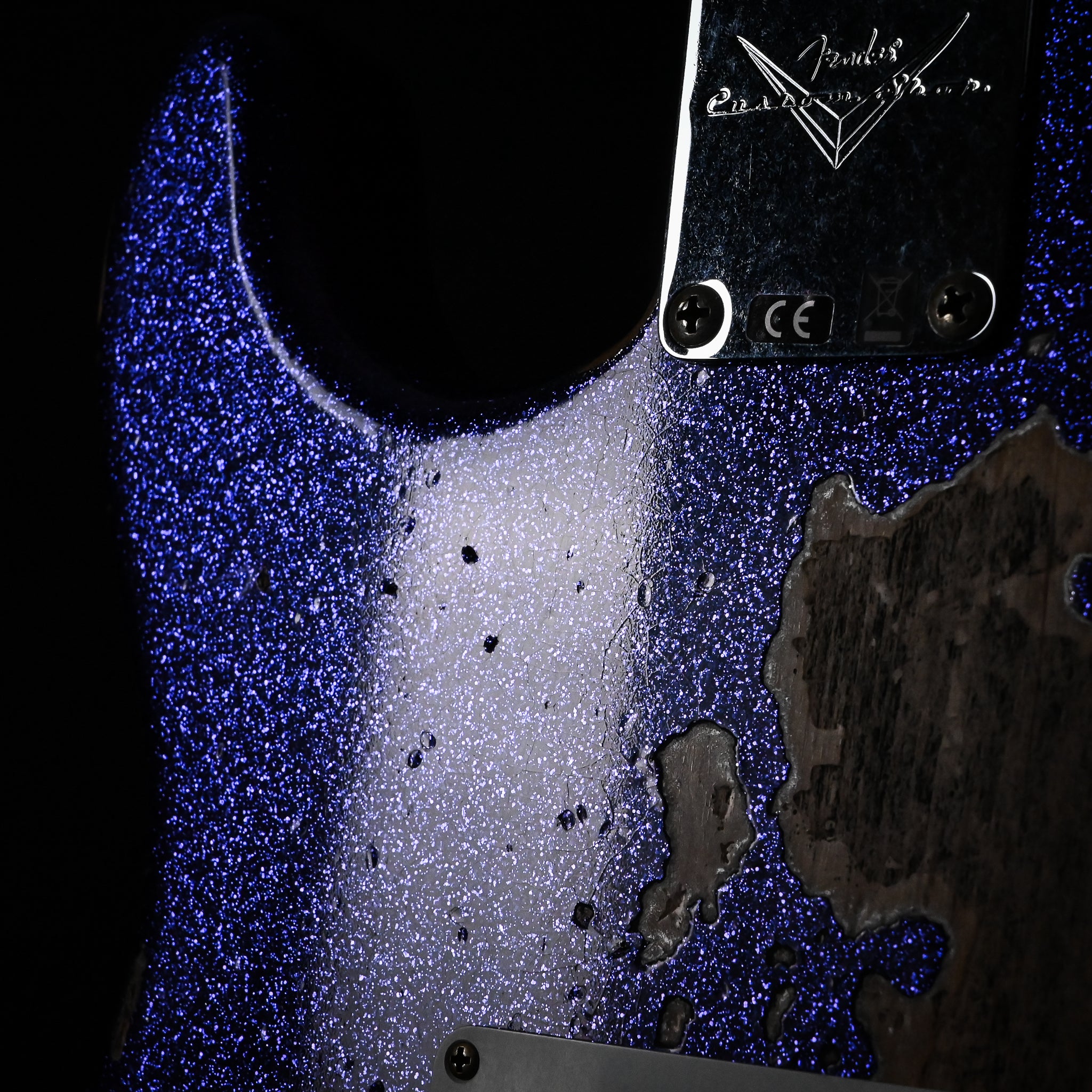 Fender Custom Shop '62 Stratocaster Heavy Relic- Aged Purple Sparkle 2025 (CZ584570)