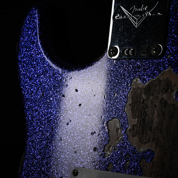 Fender Custom Shop '62 Stratocaster Heavy Relic- Aged Purple Sparkle 2025 (CZ584570)