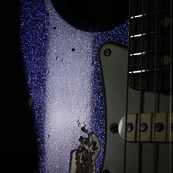 Fender Custom Shop '62 Stratocaster Heavy Relic- Aged Purple Sparkle 2025 (CZ584570)