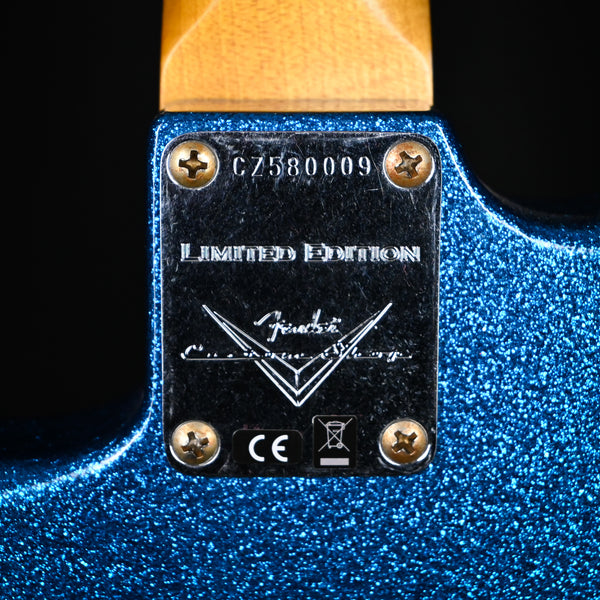 Fender Custom Shop Limited Edition '65 Stratocaster Journeyman- Aged Blue Sparkle 2024 (CZ580009)