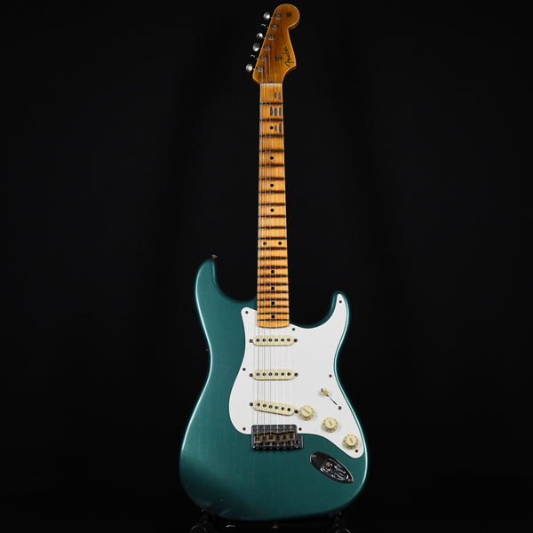 Fender Custom Shop '56 Stratocaster Journeyman Relic Electric Guitar Aged Sherwood Metallic 2024 (CZ574476)